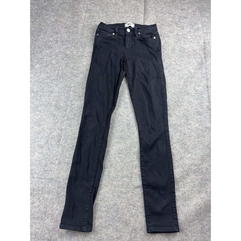 PAIGE Jeans Women's 25 Black Verdugo Ultra Skinny Stretch Minimalist Capsule